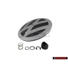 Genuine VW Rear Badge Emblem Chrome Grey - 1C0853630C WV9