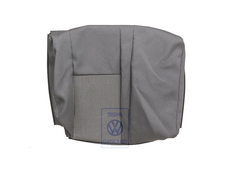 Genuine VW Backrest Cover (Fabric) Anthracite/Black - 1J0885806GEKLZ
