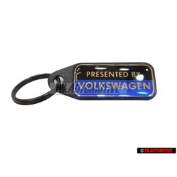 Genuine VW BON JOVI Keyring Badge Emblem Multicolored - 1H0837244 9ZS