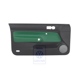 Genuine VW Door Panel Trim (Leather) Green - 1J3867011DNLLE