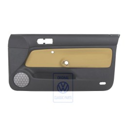 Genuine VW Door Panel Trim Cloth Black/Yellow - 1J3867012CCGRE