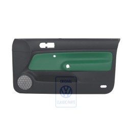 Genuine VW Door Panel Trim (Leather) Green - 1J3867012EBLLE