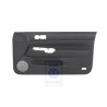 Genuine VW Door Panel Trim (Leather) Black/Black - 1J3867012EDHSA