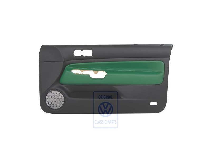 Genuine VW Door Panel Trim (Leather) Green - 1J3867012EDLLE Genuine VW Door Panel Trim (Leather) Green - 1J3867012EDLLE