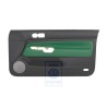 Genuine VW Door Panel Trim (Leather) Green - 1J3867012EDLLE
