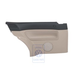 Genuine VW Side Trim (Fabric) Black/Light Beige - 1J3867043CAHRZ