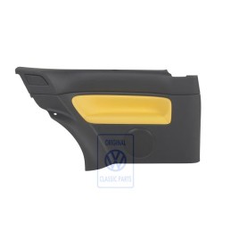 Genuine VW Side Panel Trim (Leather) Yellow - 1J3867043CBHUV