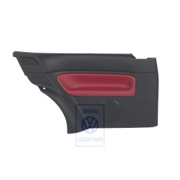 Genuine VW Side Panel Trim (Leather) Red - 1J3867043CBLLD