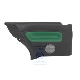 Genuine VW Side Panel Trim (Leather) Green - 1J3867043CCLLE