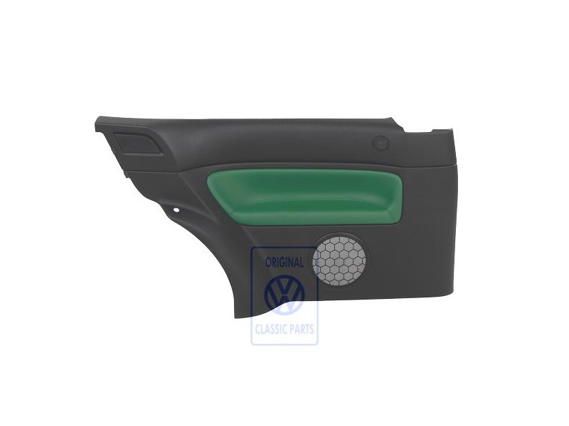 Genuine VW Side Panel Trim (Leather) Green - 1J3867043CCLLE