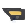 Genuine VW Side Panel Trim (Leather) Yellow - 1J3867043CNHUV