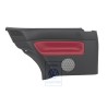 Genuine VW Side Panel Trim (Leather) Red - 1J3867043CNLLD