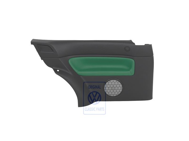Genuine VW Side Panel Trim (Leather) Green - 1J3867043CNLLE