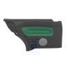 Genuine VW Side Panel Trim (Leather) Green - 1J3867043CNLLE