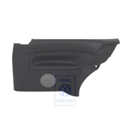 Genuine VW Side Panel Trim (Leather) Black/Black - 1J3867044CCHSA
