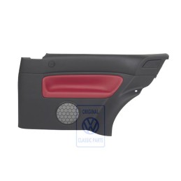 Genuine VW Side Panel Trim (Leather) Red - 1J3867044CCLLD