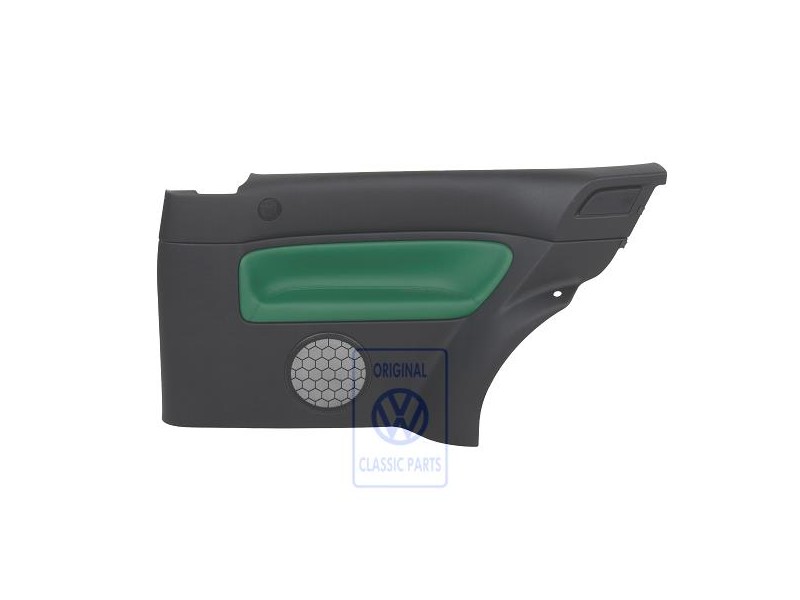 Genuine VW Side Panel Trim (Leather) Green - 1J3867044CCLLE