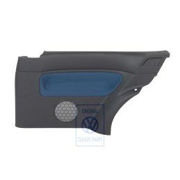 Genuine VW Side Trim (Fabric) Black/Blue - 1J3867044CGHYX