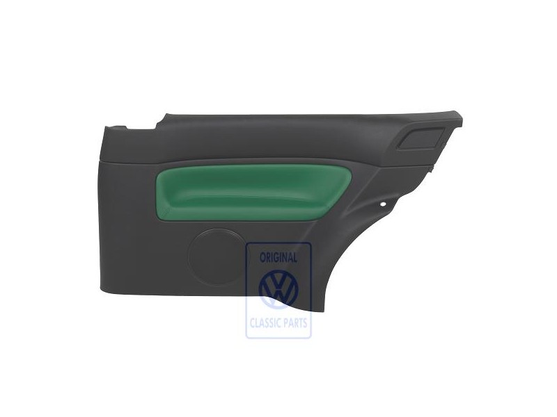 Genuine VW Side Panel Trim (Leather) Green - 1J3867044CMLLE