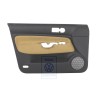 Genuine VW Door Panel Trim (Cloth) Black/Yellow - 1J4867011CKGRE