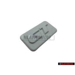 Genuine VW PASSAT GT Side Badge Emblem Primed - 357853688B GRU