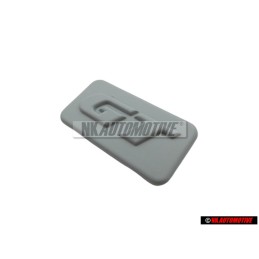 Genuine VW PASSAT GT Side Badge Emblem Primed - 357853688B GRU