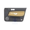 Genuine VW Door Panel Trim (Cloth) Black/Yellow - 1J4867012CKGRE