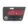 Genuine VW Door Panel Trim (Leather) Red - 1J4867012EKLLD