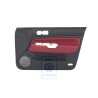 Genuine VW Door Panel Trim (Leather) Red - 1J4867012ELLLD