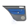 Genuine VW Door Panel Trim (Cloth) Black/Blue - 1J6867211ADHYX