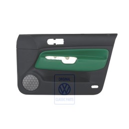 Genuine VW Door Panel Trim (Leather) Green - 1J4867012ELLLE