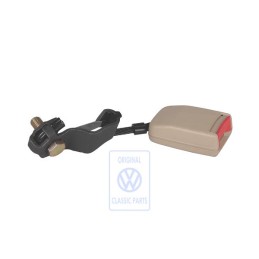 Genuine VW Belt Latch Light Beige/Fire Red - 1J0857495B FCR