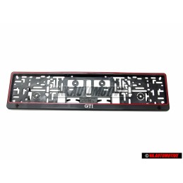 VW Classic Parts GTI 16V G60 License Number Plate Holder Frame Surround