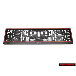 VW Classic Parts GTI 16V G60 License Number Plate Holder Frame Surround