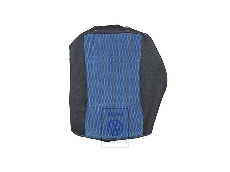 Genuine VW Seat Covering Fabric Blue/Black - 1J0885405C KMD