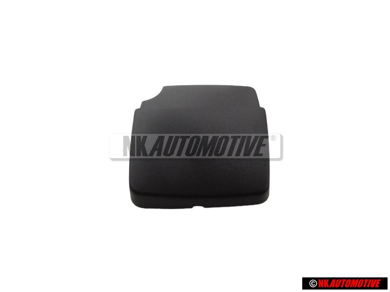 Genuine VW Cover Cap Satin Black - 701868787 01C
