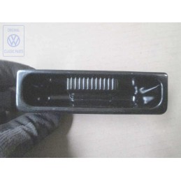 Genuine VW Ashtray Insert Satin Black - 7D0857413 01C