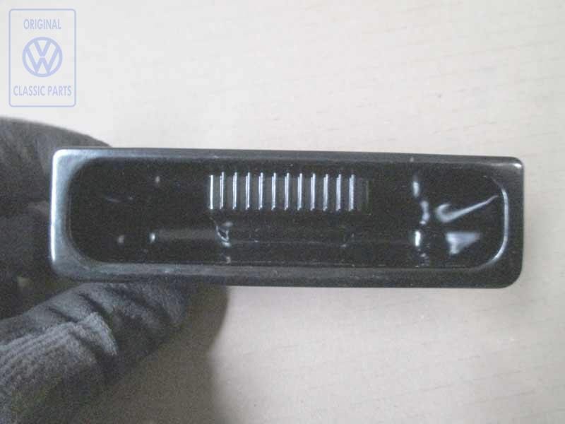 Genuine VW Ashtray Insert Satin Black - 7D0857413 01C
