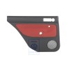 Genuine VW Door Panel Trim (Cloth) Black/Tropical Orange - 1J9867211Q GHF