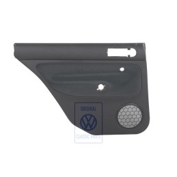 Genuine VW Door Panel Trim (Cloth) Black/Black - 1J9867211S EWL