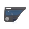 Genuine VW Door Panel Trim (Cloth) Black/Blue - 1J9867212Q HYX