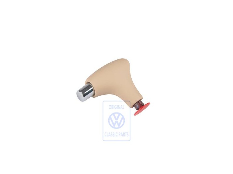 Genuine VW Gearstick Grip (Leather) Sun Beige - 3B1713139K 69J