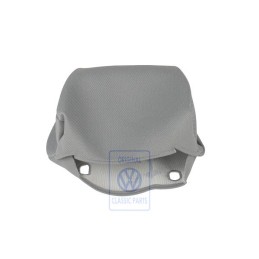 Genuine VW Head Restraint Cover Cloth Flannel Grey - 1J0881921 3EU