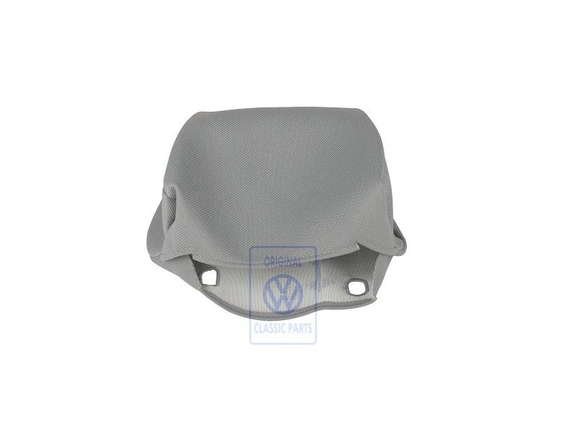 Genuine VW Head Restraint Cover Cloth Flannel Grey - 1J0881921 3EU