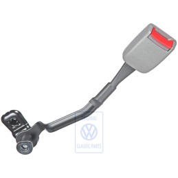 Genuine VW Belt Latch Flannel Grey/Fire Red - 1J3858472 FCP
