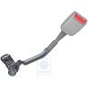 Genuine VW Belt Latch Flannel Grey/Fire Red - 1J3858472 FCP