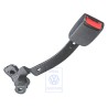 Genuine VW Belt Latch Satin Black/Fire Red - 1J4858472 FCN