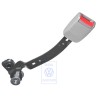 Genuine VW Belt Latch Flannel Grey/Fire Red - 1J4858472 FCP