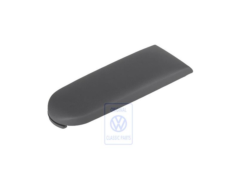Genuine VW Armrest (Upper Part) Satin Black/Black - 3B0867173 KWF