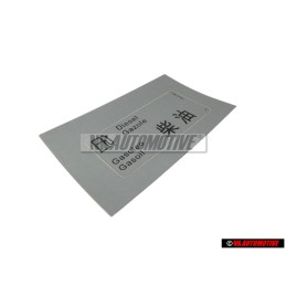Genuine VW Sticker DIESEL - 1H0010092L